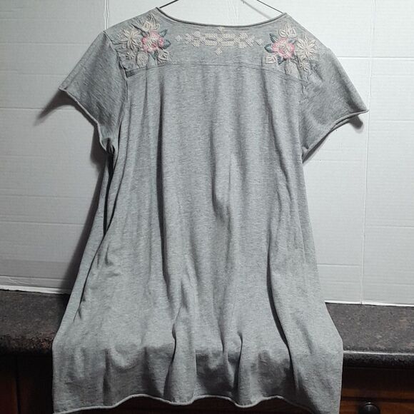Vintage Johnny Was Hi/Low Embroidered Top...Size S - Picture 3 of 6